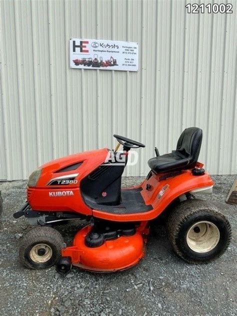 Used 2017 Kubota T2380 Lawn Tractor Agdealer
