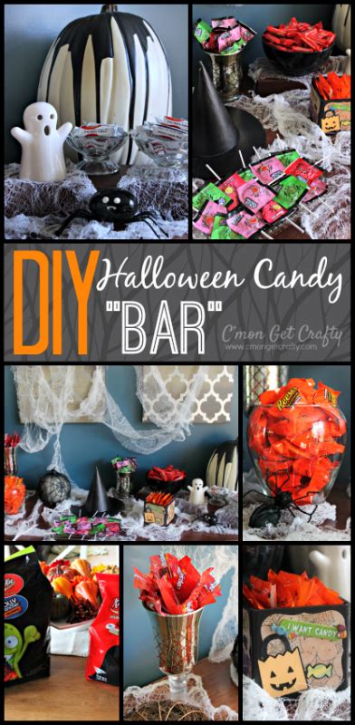 Diy Halloween Candy Bar Great For Parties