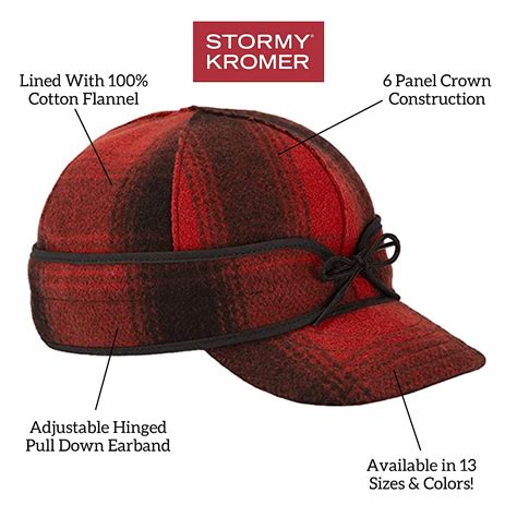 Stormy Kromer Cap Charcoal Clothing And Accessories