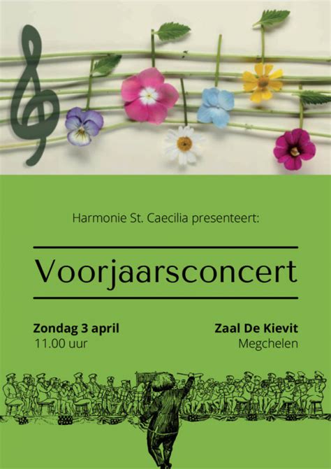 Harmonie St Caecilia Voorjaarsconcert 2022 Dorpswebsite Megchelen