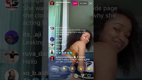 Dymondsflawless Twerks On Ig Live‼️‼️ Youtube