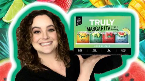 Truly Margarita Style Seltzer Review Strawberry Hibiscus Cucumber
