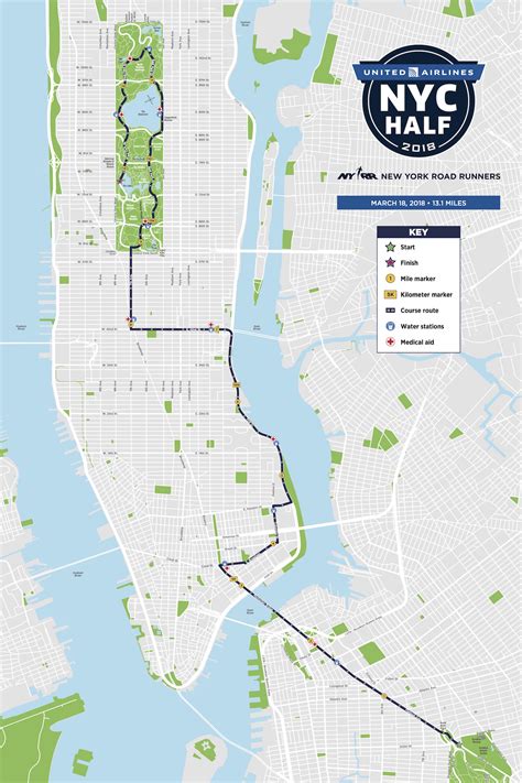 Ny Marathon Route Map