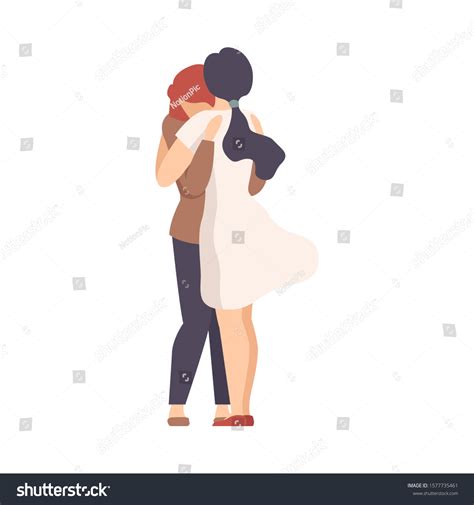 Woman Embracing Crying Female Soothing Her Stock Vector Royalty Free Shutterstock
