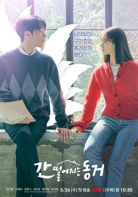 그들의 아슬아슬한 동거 생활이 시작된다! DAY컷 '간떨어지는 동거' 장기용X이혜리, 포스터 공개 (ft.꼬리 ...