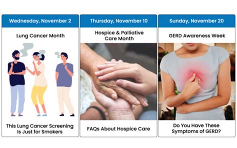 November 2022 Health Days Calendar Baldwin Publishing