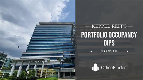 Keppel Reits Portfolio Occupancy Dips To 951