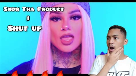 She Knows What She Says When She Says It Snow Tha Product Shut Up Reaction 🔥🔥🔥 Youtube