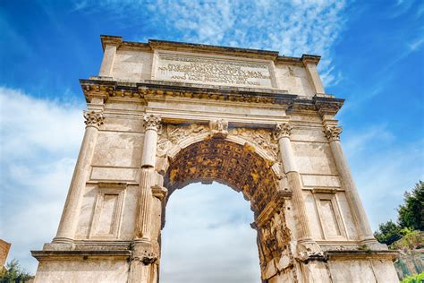 Arch Of Titus Colosseum Rome Tickets