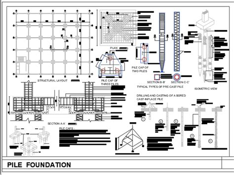 Update More Than 116 Pile Foundation Detail Drawing Vn