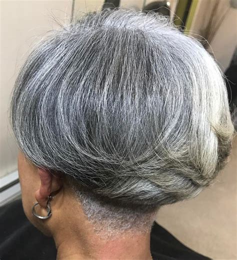 Wedge Haircut For Gray Hair Maindrop
