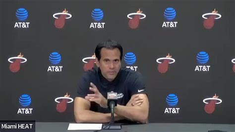 Miami Heat Coach Erik Spoelstra Talks About The Rotation Video