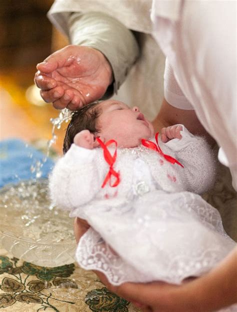 Performing A Baptism