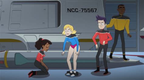 Cartoon Underwear Barb From Star Trek Lower Decks