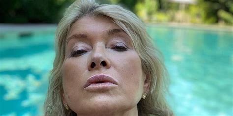 Martha Stewart Posted A Thirst Trap From Her Pool
