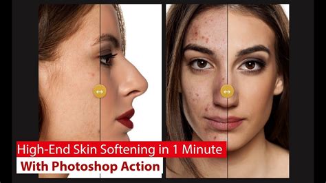 High End Smooth Skin Retouch How To Make Smooth Skin Photoshop Action