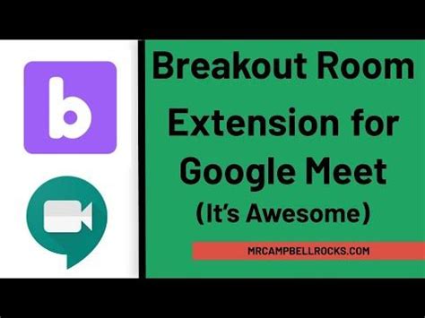 You can create up to 100 breakout rooms in google meet. Google Meet Breakout Rooms Extension (It's Awesome ...