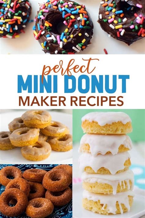 Perfect Mini Donut Maker Recipes Mini Donut Maker Recipes Mini