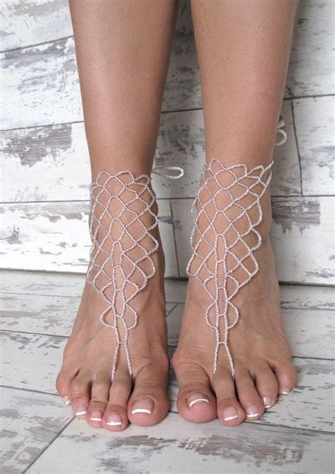 Boho Barefoot Sandal In Bare Foot Sandals Crochet Barefoot