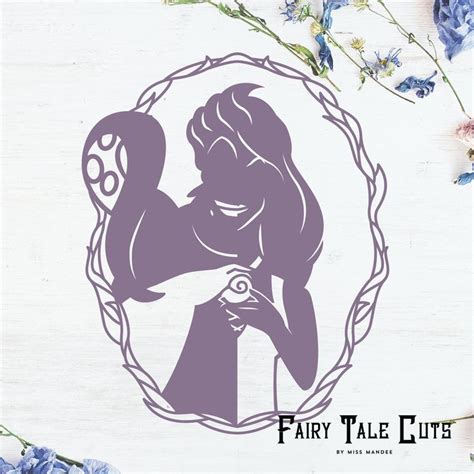 Download Ursula Inspired File Design - Digital Download - SVG, Vector, Cricut, Silhouette, Clip Art ...