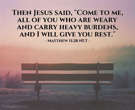 Come To Me — Matthew 1128 What Jesus Did