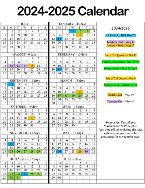 2024 2025 Lcsd Calendar Colly Diahann