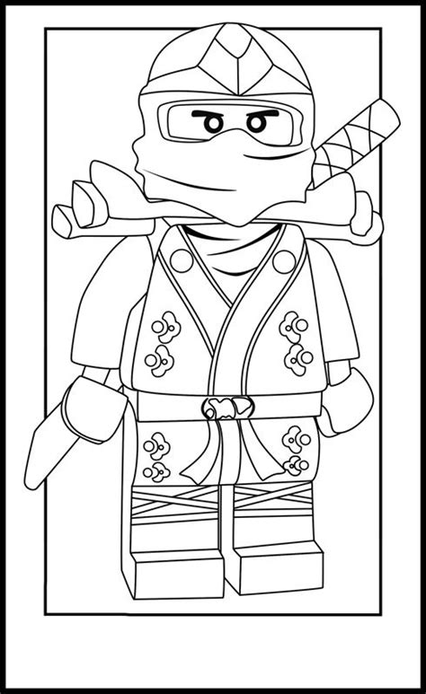 Lego Ninja Go Coloring Pages 17 Kleurplaten, Gratis kleurplaten, Lego