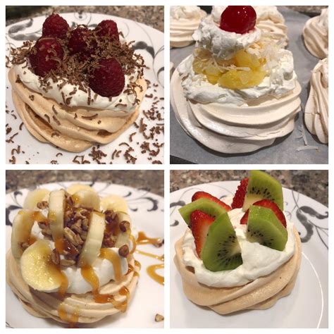 You can secure the parchment to the baking sheet with a dab of meringue underneath it. Pavlova with homemade whipped cream (Meringue=108 calories ...
