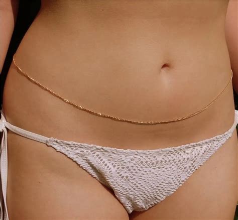 buy 2015 new belly body chains gold chain women body waist chain beach bkini