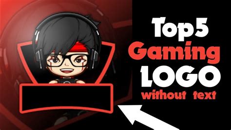 Top 5 Mascot Gaming Logo Without Text Gaming Logo No Text No Text Logo By Rk Graphics Youtube