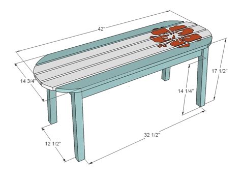 (though, the closer to the same height, the better.) if it's too tall or too short, it won't be as practical to use and frankly just won't look as good. Ana White | Surf Board Coffee Table, Bench or Child's ...