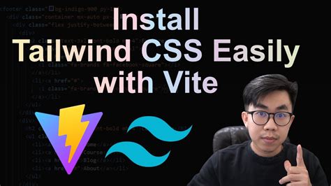 Install Tailwind Css With Vite Html Javascript Vite Using Postcss Youtube