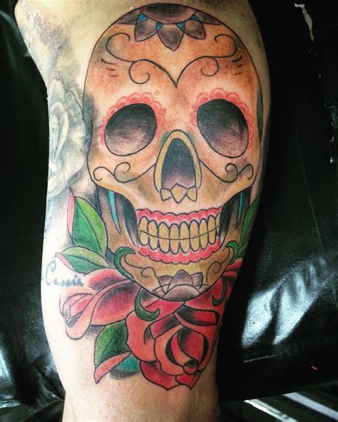 85 Best Sugar Skull Tattoo Designs And Meanings [2019]