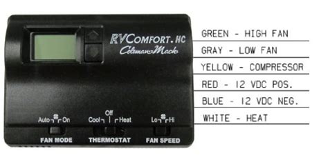 A first appearance at a circuit layout may be complicated, but if you can review a metro map, you can read. Coleman Mach 8330-3862 Air Conditioner Thermostat, Single Stage, Heat/Cool Digital, Black