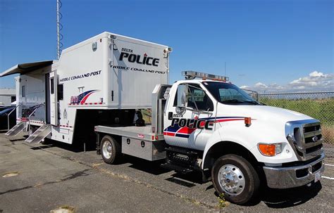 Ford F 650f 750 Super Duty Truck Mobile Command Post Delta Police