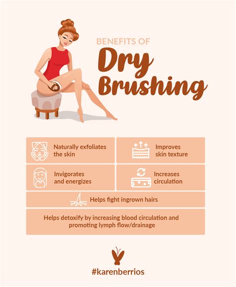 The Benefits Of Dry Brushing Healthy Living Tips Karen Berrios