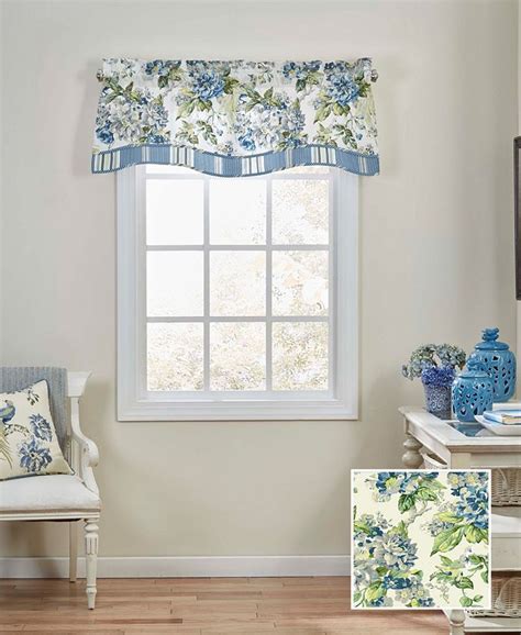 Waverly Floral Engagement Floral Window Valance Macys