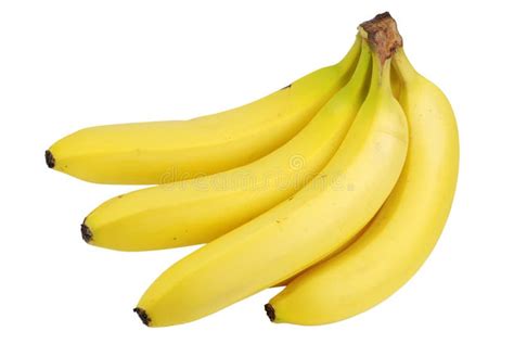 Isolated Fresh Banana Stock Photo Image Of Close Snack 18392590