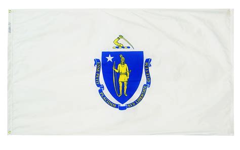 Massachusetts State Flag For Outdoor Use Flags Usa