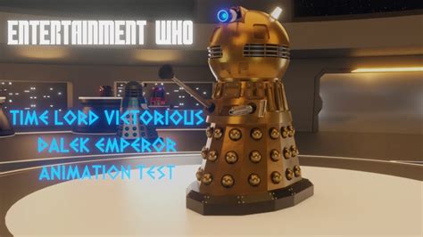 Doctor Who Time Lord Victorious Dalek Emperor Animation Test Youtube