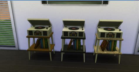 Mod The Sims Vinyl Stereo Record Player