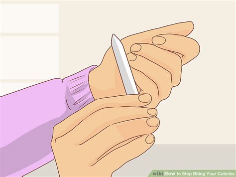 3 Ways To Stop Biting Your Cuticles Wikihow