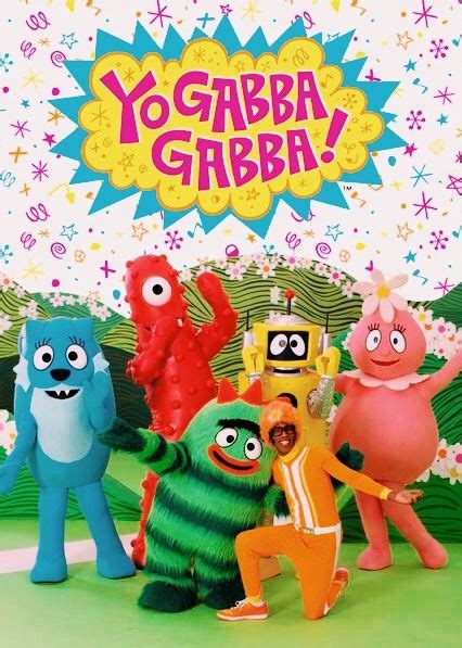 preschooler tv goes hip with yo gabba gabba artofit
