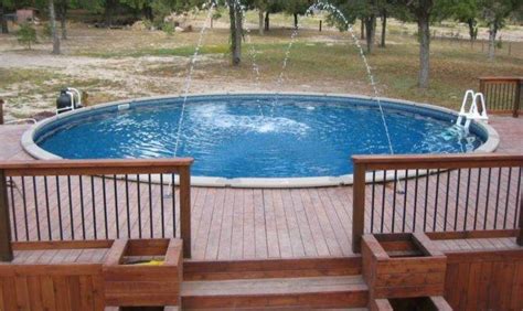 23 Delightful Round Pool Deck Ideas House Plans