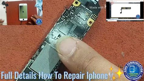 How To Repair Full Short Iphone Iphone 6 Half Short Solution How To