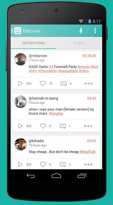 Camera list window on the main screen. Pin on Mobile UI: Comments