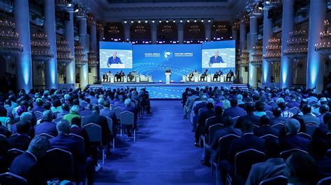 The Plenary Session Russia Africa In A Multipolar World Was Held In