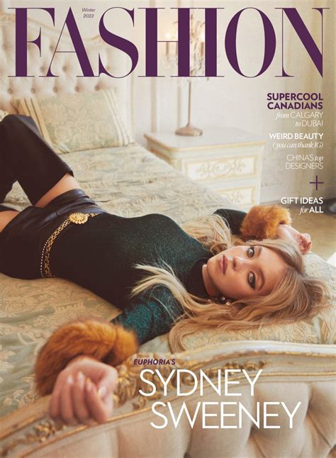 Sydney Sweeney Magazine Cover