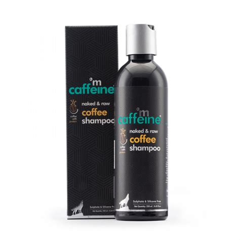 Buy MCaffeine Naked Raw Coffee Shampoo For Hair Fall Control With Protein Argan Oil Ml