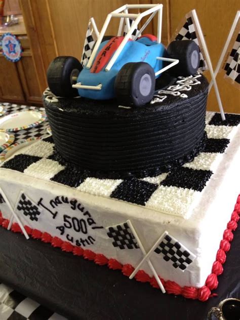 Topless Sprint Car Cake For Austins B Day Stuff For